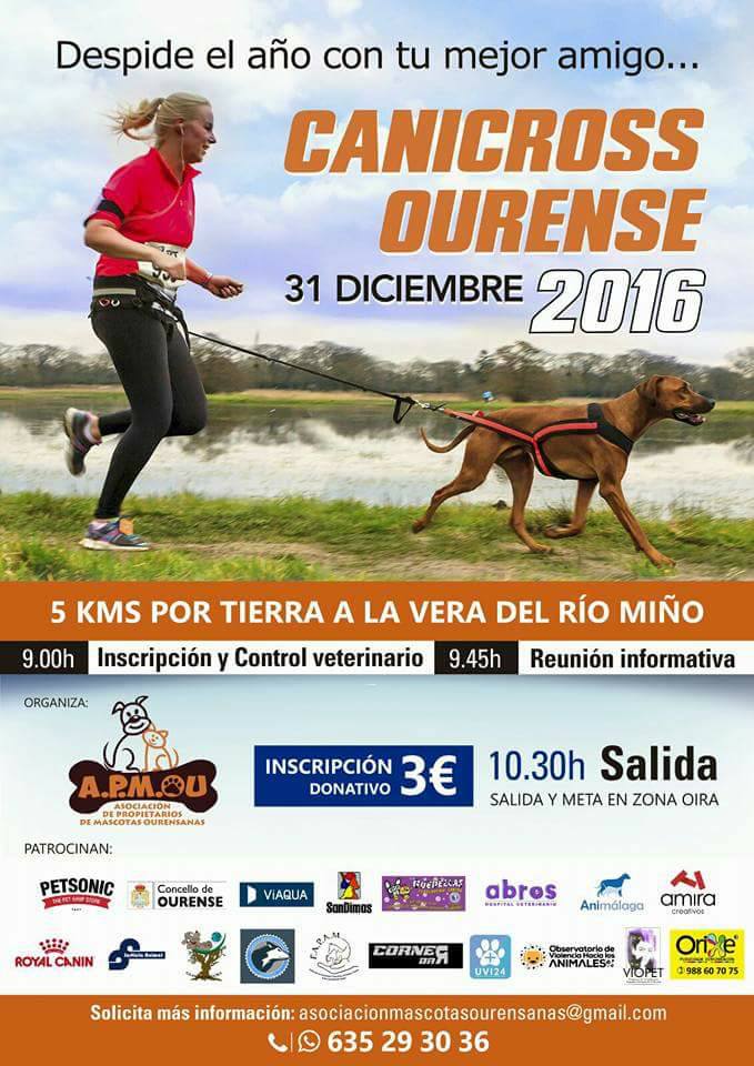 Primer Canicross Ourense 2016